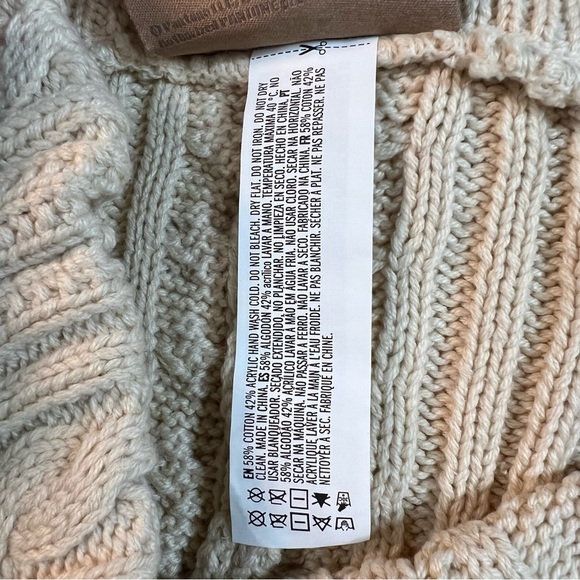 Women’s Forever 21 X Pantone 2pc Set Cable Knit Sweater Leggings Cardigan - Picture 7 of 15